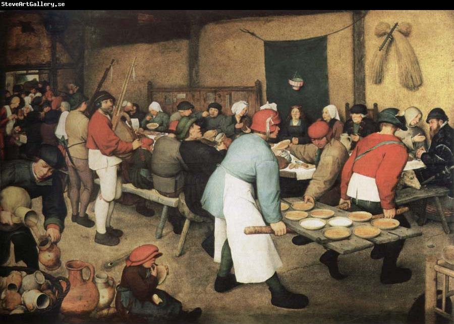 Pieter Bruegel the peasant wedding